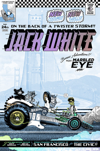 Jack White San Francisco September 24-Rainbow Foil